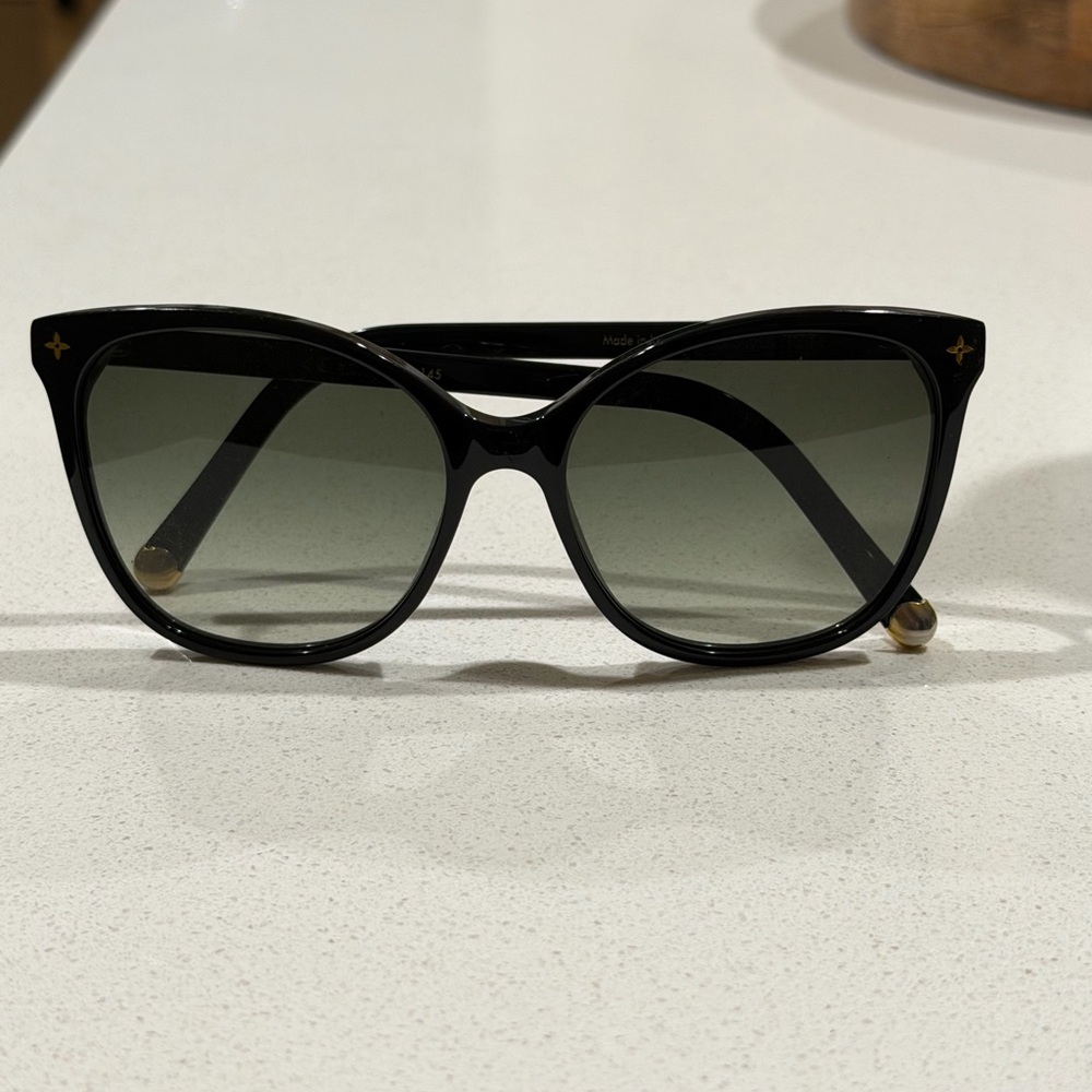 Louis Vuitton Black Cat-Eye Sunglasses